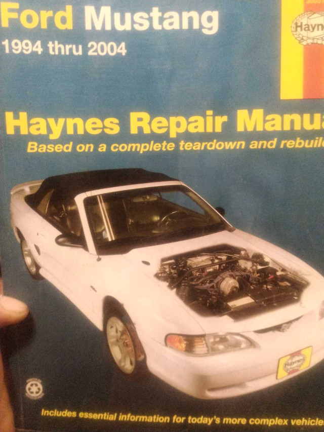 Ford Mustang 94-04 repair manual  in Other Parts & Accessories in Kingston