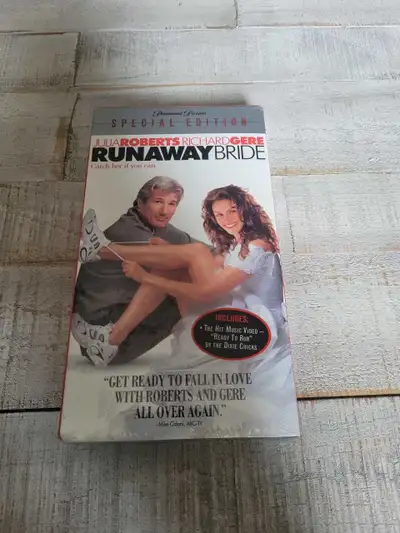 Runaway Bride VHS brand new , View more
