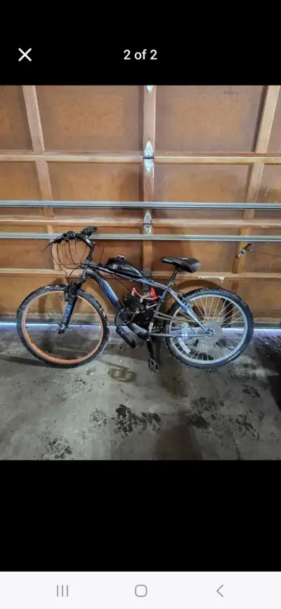 Brand new build motor has been ran though the brake in … ready to ride 550$