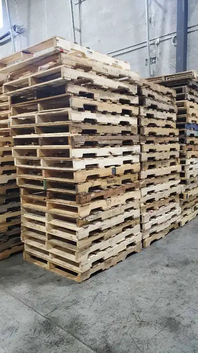 Wood Pallets / Skids 48x40 Grade 2 delivered $8, View more