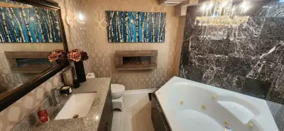 Two private rooms available each with private bathroom. All utilities included. Parking available. S...