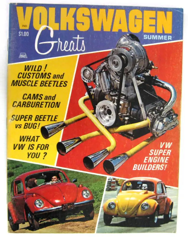 VINTAGE 1971/72/73/74 VOLKSWAGEN GREATS MAGAZINES..10$  EACH in Arts & Collectibles in West Island - Image 2