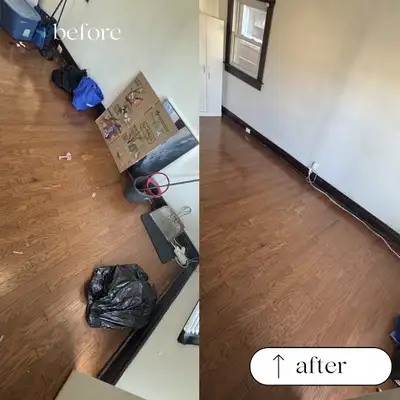cleaning and junk removal , View more