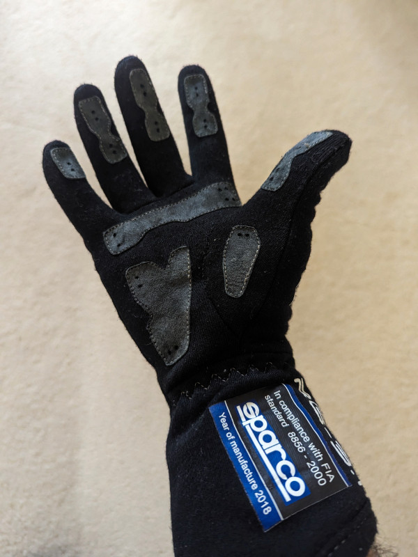 Sparco Racing Gloves (size 9) in Other Parts & Accessories in Kitchener / Waterloo - Image 3