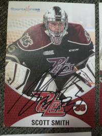Peterborough Petes signed OHL hockey cards + asst cards- Pronger