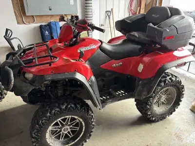 2016 Suzuki Kingquad 750 with power steering and EFI. Everything works and it runs great Upgraded ti...