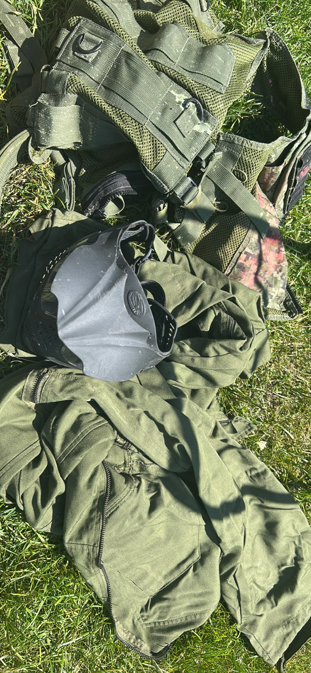 Kit complet de paintball à vendre avec Tippman A5 3 modes dans Paintball  à Ville de Montréal - Image 4