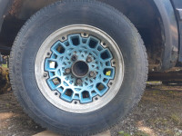 (4) 15 Inch 1989 GM Safari Van BLUE Rims