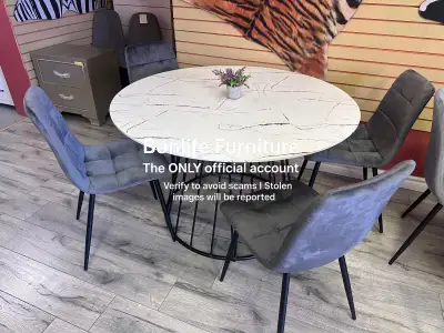 5pc round dining table set on sale , View more