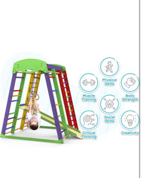 Indoor Playground Toddler Climber Slide – Kids Jungle Gym Playse