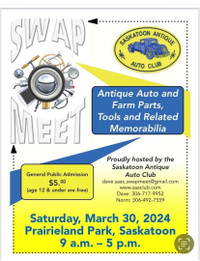Saskatoon Antique Auto Club Swap Meet
