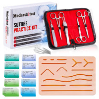 Suture Practice Kit (30 Pieces) for Medical Student Suture Train