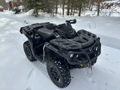 2017 Can am outlander XT-P 1000. 3200km, 160 hours. Original owner, have all manuals and receipts. 2...