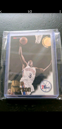 Allen Iverson ROOKIE Basketball Card PSA READY