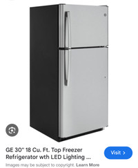 GE stove & fridge 