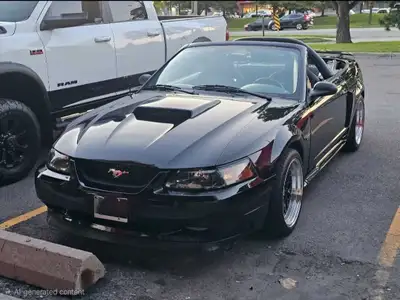 2001 Ford mustang gt convertible very good condition. New cross drill rotors & ceramic pad , upgrade...