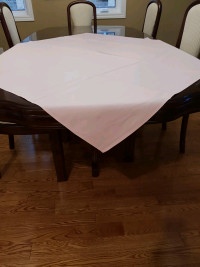 Baby pink Tablecloth 53 x 52 inches
