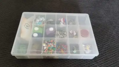 Measures 10inches x 7inches, each section is 1.75inches x 2.25 inches. Brand new condition, non-smok...