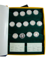 Limited Edition Canada 50 Cent Festival Serie-13 Coins Proof Set