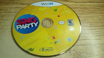 Jeu video Sing Party Nintendo Wii U Video Game DISC ONLY, Voir plus