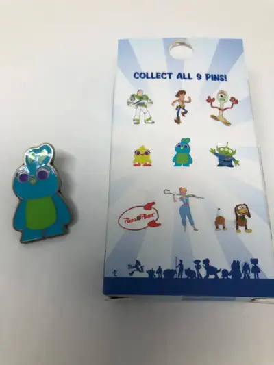 LOUNGEFLY DISNEY PIXAR TOY STORY 4 BLIND BOX ENAMEL PIN - BUNNY, View more