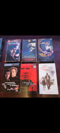 VHS Clint eastwood a vendre