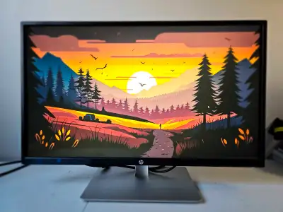 HP 32” Full HD Monitor – Like New | HDMI + DisplayPort , View more
