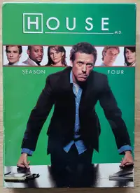 DVD SET: HOUSE - COMPLETE SEASON 4 - 4 DISCS