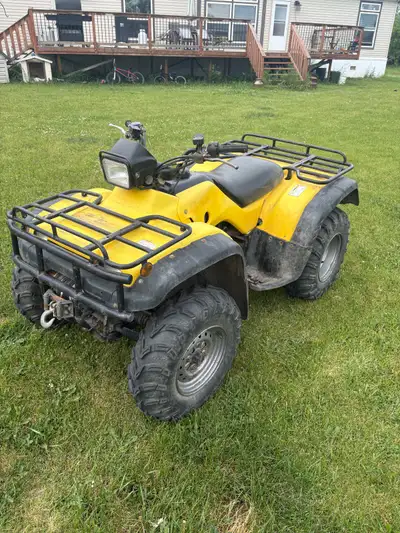 Selling my 2001 Honda foreman 450s It’s a full time 4x4 5 speed foot shift Runs and drives great Has...
