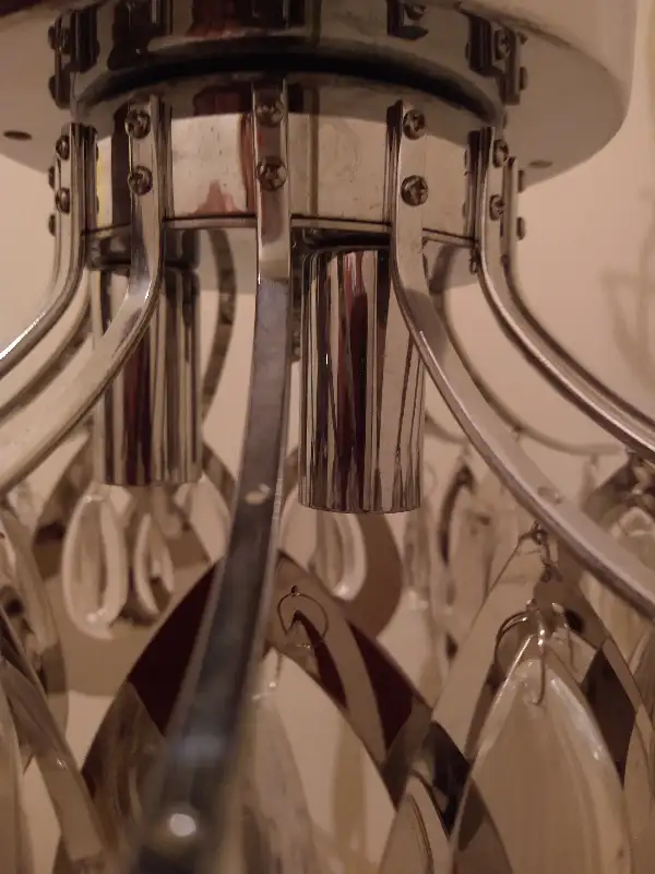 Modern Crystal Glass Drops Chandelier in Indoor Lighting & Fans in City of Toronto - Image 4