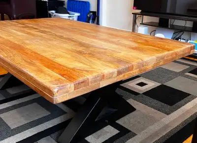 Wooden Coffee Table - Move Out Sale, View more