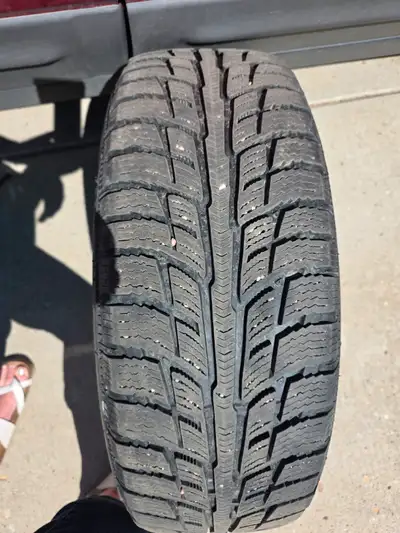 Great set of 4 winter tires, were used for only 4 winter seasons . See photo DOT number indicate the...