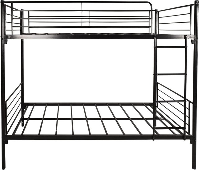 Bunk Beds Metal Frame Twin Over Twin wi in Beds & Mattresses in Calgary - Image 2