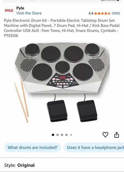 drum kit, View more
