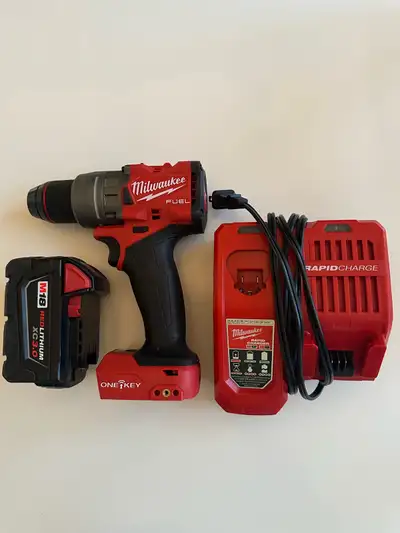 Milwaukee 2905-20  1/2″ Drill/Driver  with charger & 3AH batter, View more