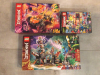 Lego Ninjago 71769, 71747 et 71708