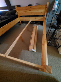 Full / Double Wooden IKEA Bedframe