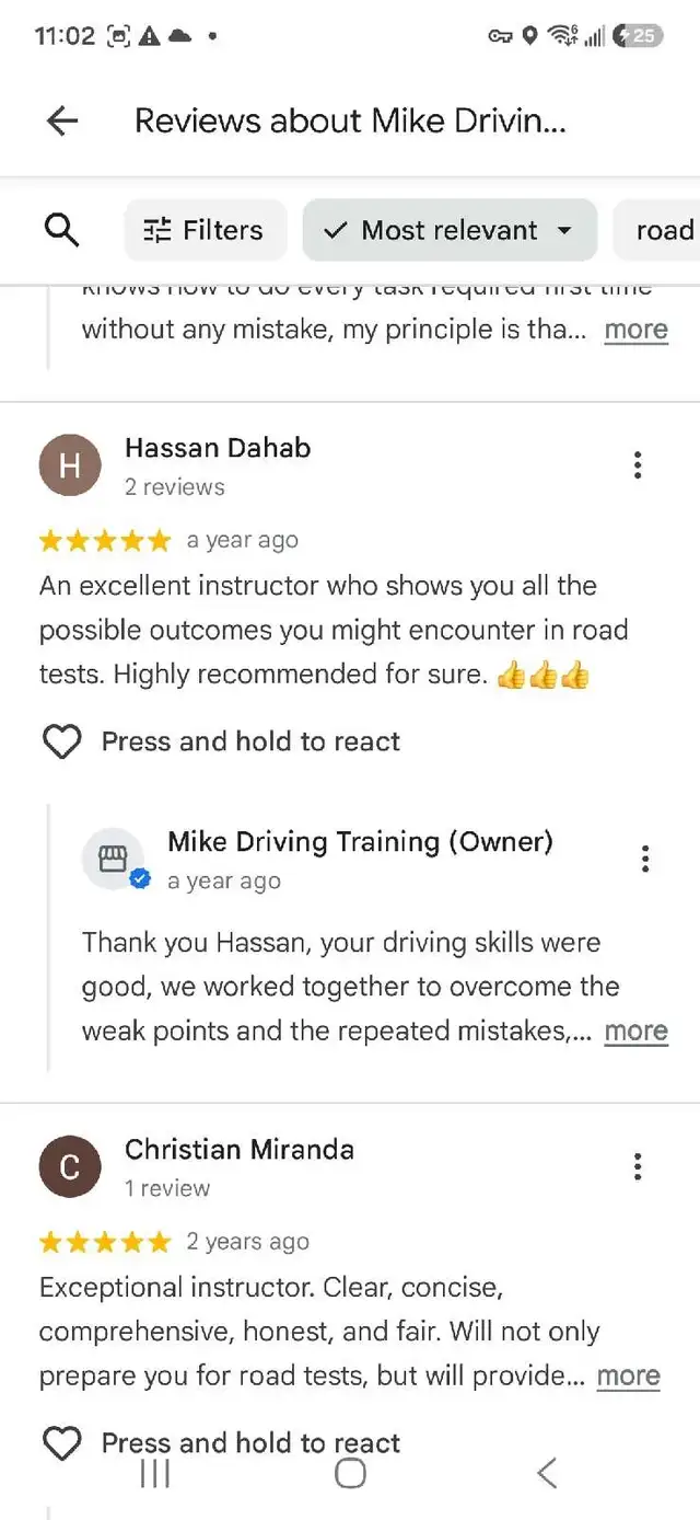 MIKE DRIVING TRAINING529839823342151682