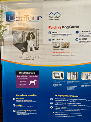 Dog Kennel | Local Deals on Pet Accessories: Crates, Covers, Aquariums,  Lighting in Winnipeg | Kijiji Classifieds