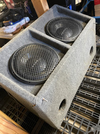 Subwoofer Box with 12” pioneer speakers 