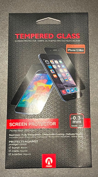 NEW - Tempered Glass for iPhone 12 Max