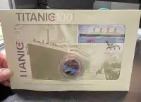 Titanic 2012 Anniversary stamp and coin 