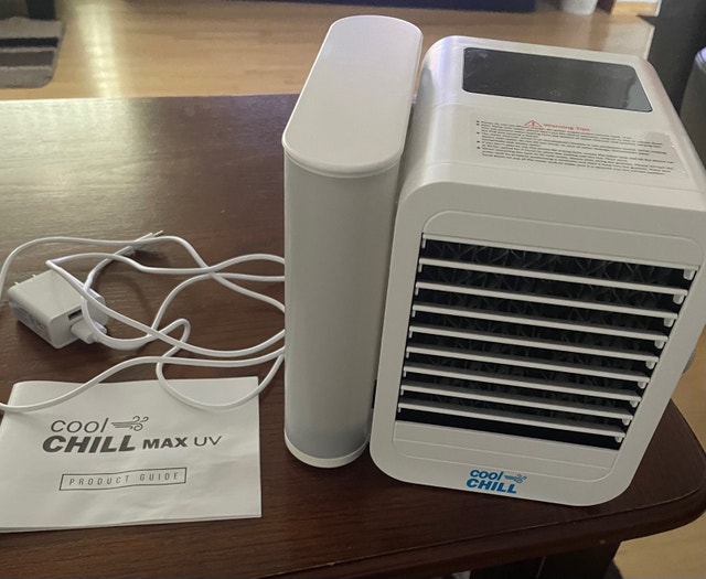 Cool Chill Max UV Space Cooler (fan/like a mini air conditioner