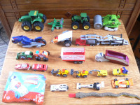 Toy Tractors, Trucks, Trailers, Machines, Cars + Lot