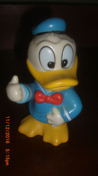 Vintage Walt Disney Production Donald Duck Bank made in Korea