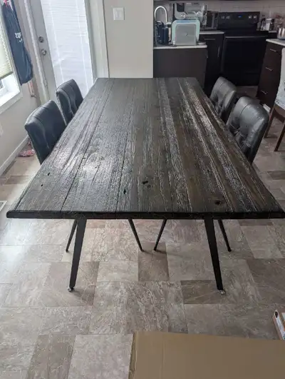 Wooden Dining Table and 4 Chairs, View more
