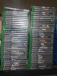 Xbox one Games, all MINT$10ea, 10/$90