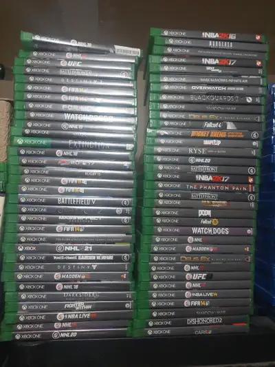 Xbox one Games, all MINT $10ea, 10/$90 Pickup west of Bowness (Valley Ridge) Spend $50+ for free del...