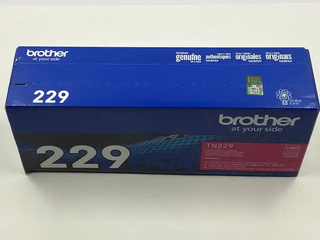Brother Genuine Magenta TN229 Color Toner Cartridge Sealed Box in Printers, Scanners & Fax in Edmonton - Image 4