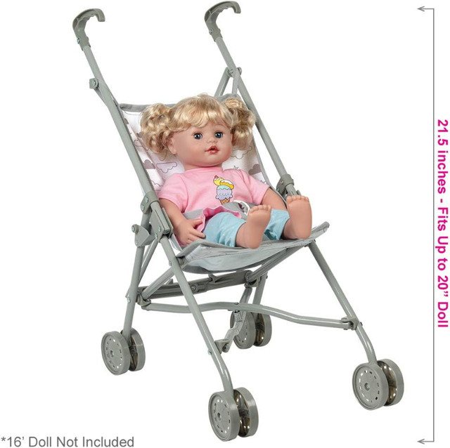 Adora Baby Doll - Twinkle Stars Umbrella Stroller dans Jouets  à Ville de Montréal